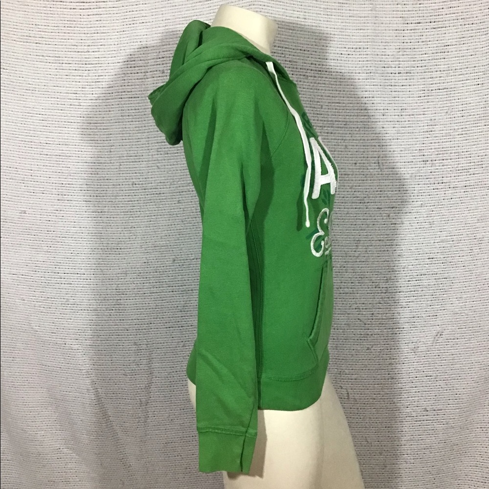 Juniors Aeropostale Green Hoodie med slim fit - Picture 3 of 6